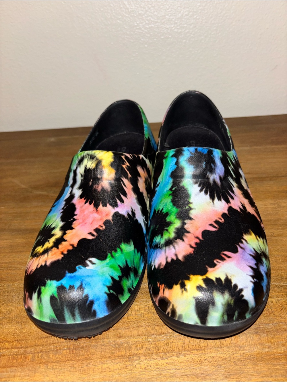 CROCS Black Multi Tie-Dye Clog